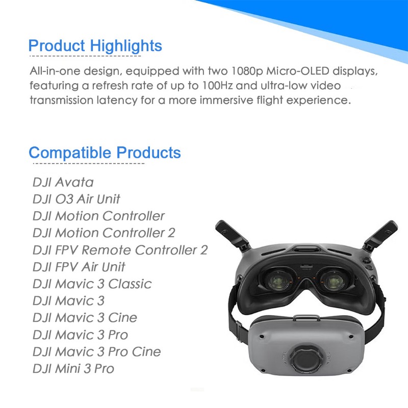 97% NEW Used DJI FPV Goggles I - Fpv Drone Goggles review and price